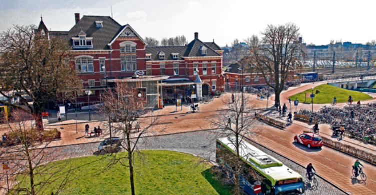 Voor de transformatie van het stationsgebied in Woerden zijn verschillende scenario’s uitgewerkt