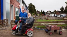 Samenwonen: oud en jong verbonden